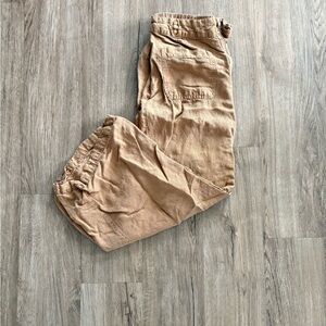 Womens Tan Casual Pants